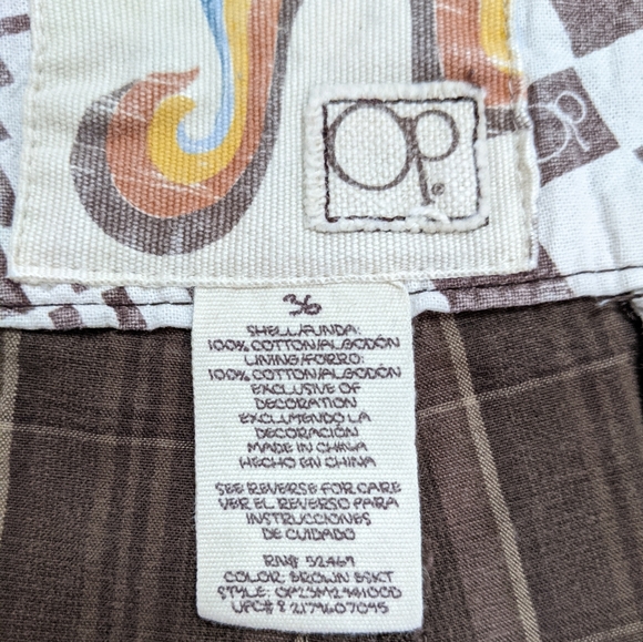 OP Ocean Pacific Men's Flat Front Shorts 36 - Picture 5 of 7